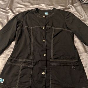 Black lab coat size: small